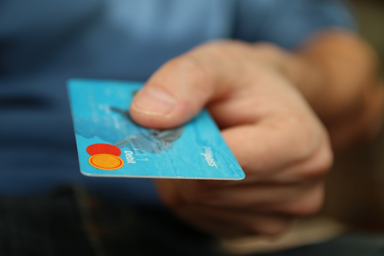 paying with credit and debit card